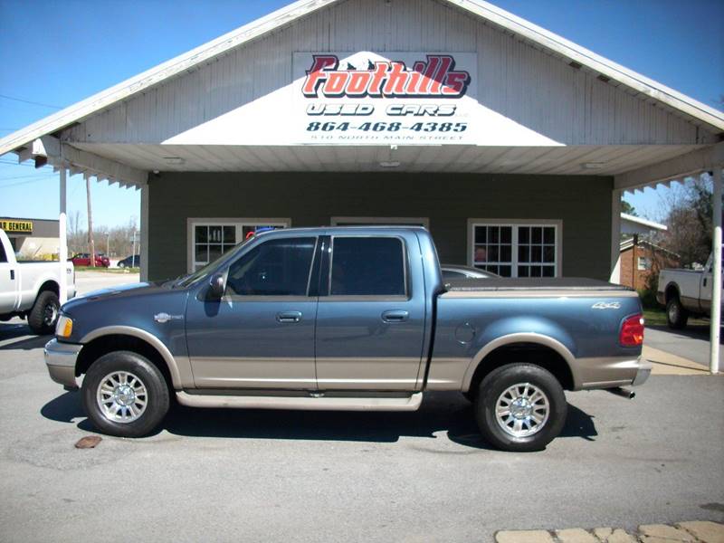 2002 Ford F 150 4dr Supercrew King Ranch 4wd Styleside Sb In