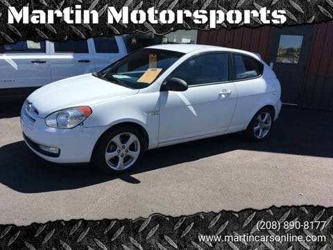 2007 Hyundai Accent for sale at Martin Motorsports in Star ID
