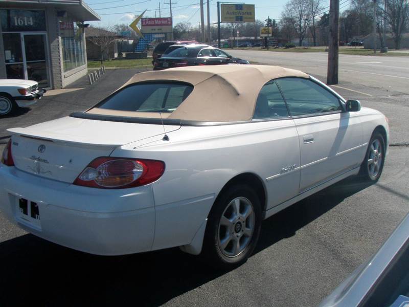 2002 Toyota Camry Solara SLE V6 2dr Convertible In Mishawaka IN - Autoworks