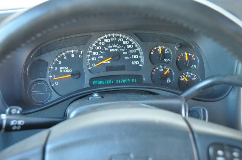 2004 chevy tahoe gas gauge not working